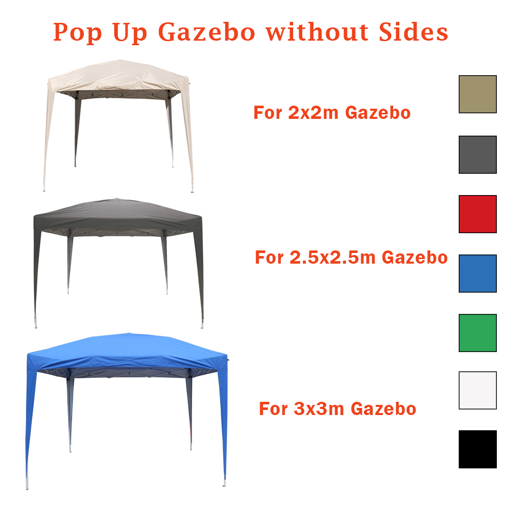 Pop Up Gazebo Top Cover Side Panels Outdoor Garden Marquee Canopy Party Tent - Picture 14 of 20