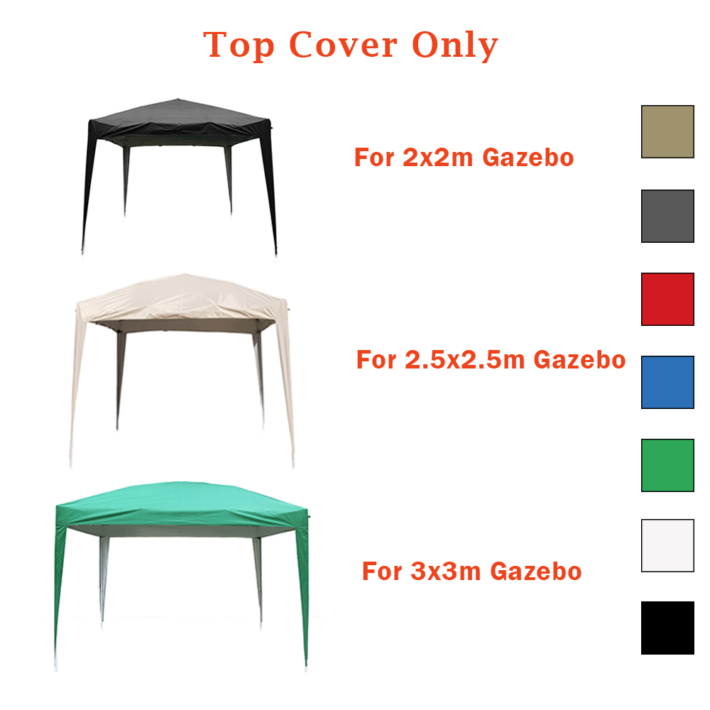 Pop Up Gazebo Top Cover Side Panels Outdoor Garden Marquee Canopy Party Tent