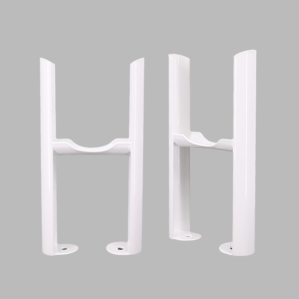 Floor Mounting Feet Support Legs for Cast Iron Style Flat Panel Oval Column Rads