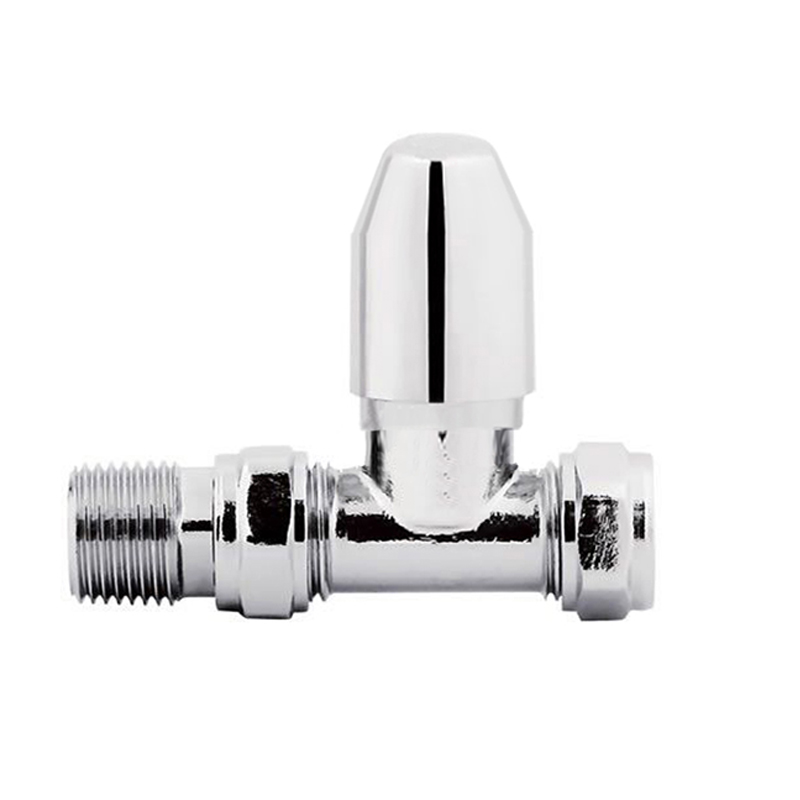 Straight Angled Heated Towel Rail Thermostatic Manual Radiator Valves 1/2"X15mm eBay